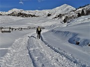 Sulle nevi dei Piani d’Artavaggio (1650 m) da Avolasio (1050 m) il 29 novembre 2021  - FOTOGALLERY